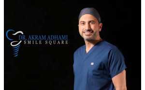 افضل دكتور تجميل اسنان في قطر الدكتور اكرم الادهمي - افضل دكتور زراعة اسنان في قطر - ابتسامة هوليود في قطر